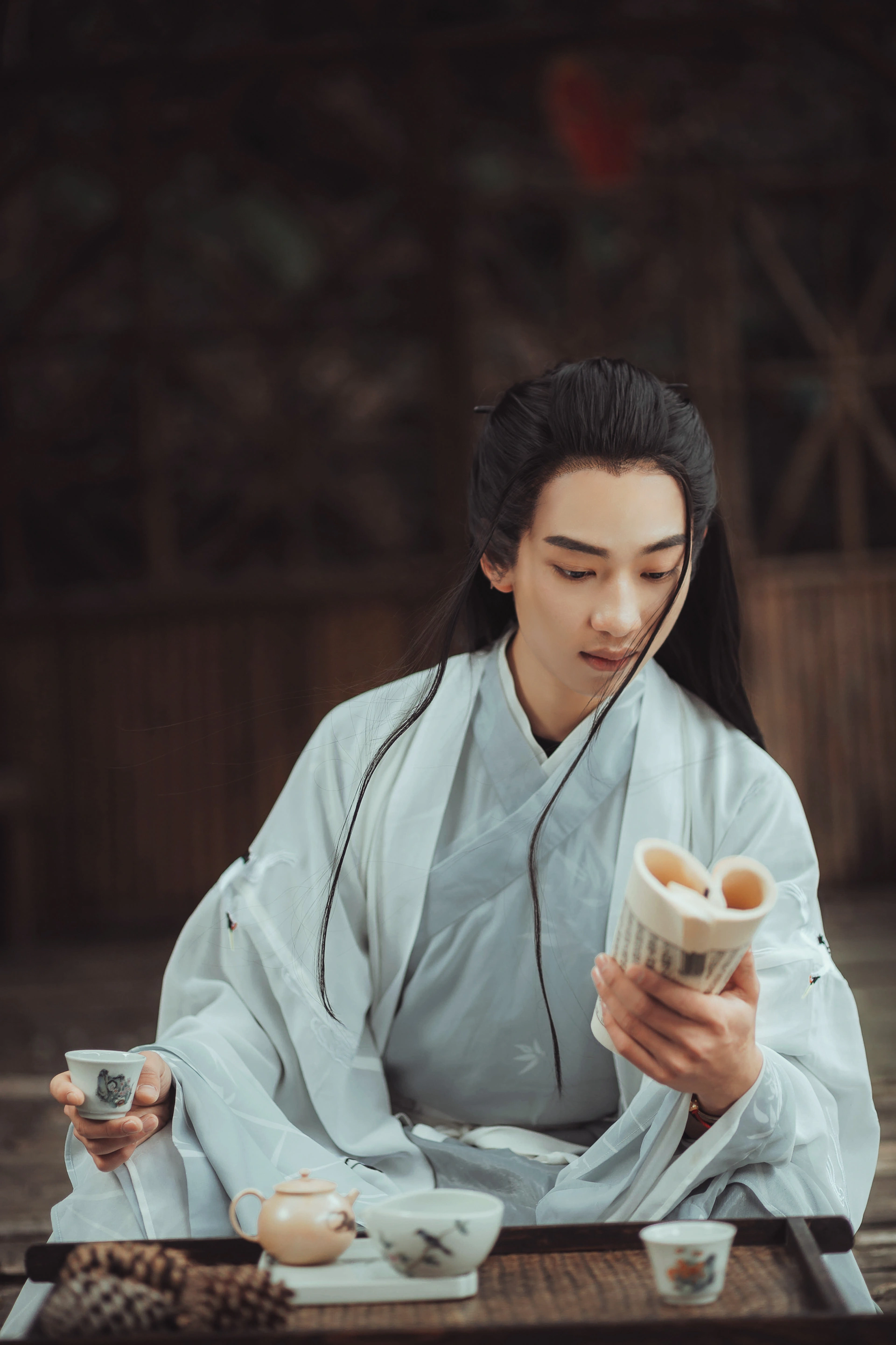 [YITUYU艺图语]2022.01.11 山中饮 敬贤 1